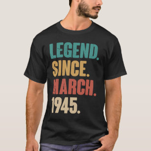 T-shirt 78e Décoration 78 mars 78 ans Vintag