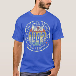 T-shirt 79 Years Old Vintage 1943 Limited Edition 79th Bir