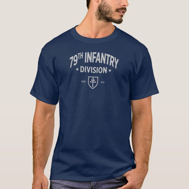 T-shirt 79e division d'infanterie - US Military (Devant)