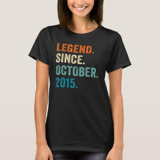 T-shirt 7 Ancienne légende depuis octobre 2015 7e annivers