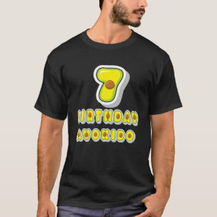 T-shirt 7 Anniversaire Avokido Funny 7E Anniversaire Pa