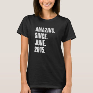 T-shirt 7 Ans 7ème anniversaire Extraordinaire depuis juin