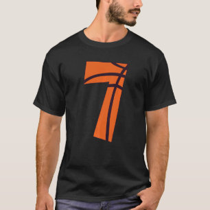 T-shirt 7 ans Vieux Garçon Basketball 7e Anniversaire Enfa