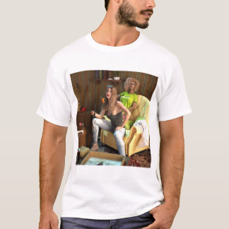 T-shirt 7 Colocataires Meurtriers Rerendu - Impression d'a