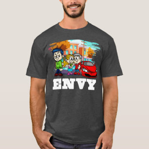 T-shirt 7 Costume d'Halloween pour péchés mortels
