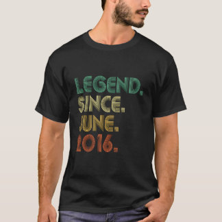 T-shirt 7 Légende Depuis Juin 2016 7Ème