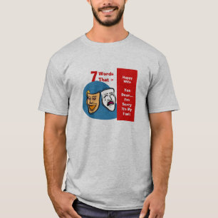 T-shirt 7 Mots À Un Mariage Long Et Heureux