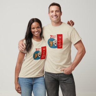T-shirt 7 Mots Pour un Mariage Long et Heureux