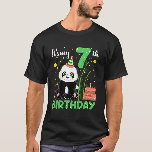 T-shirt 7 Panda 7ème Panda (Devant)