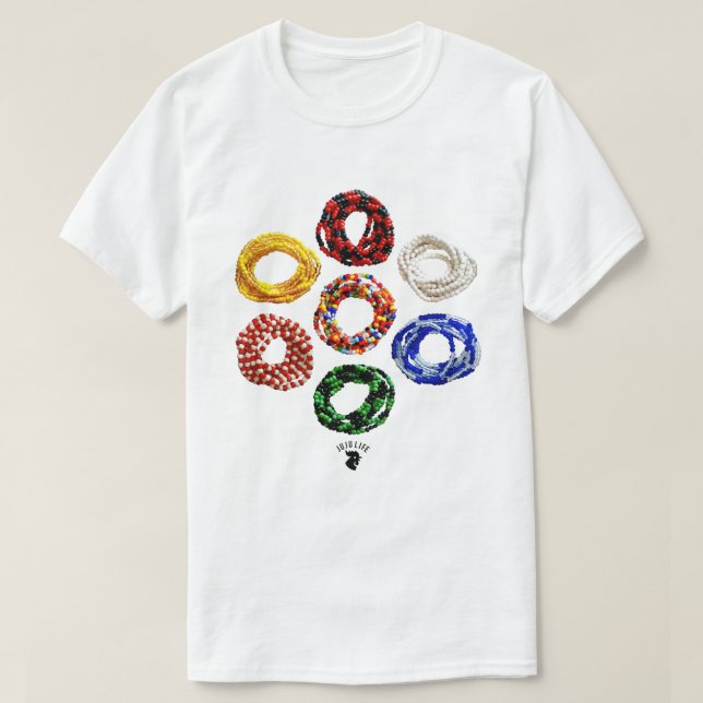 T-shirt 7 Puissances afrikaines ILEKE Tee (Design devant)