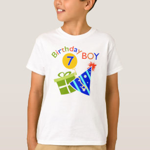 T-shirt 7e anniversaire - Birthday Boy
