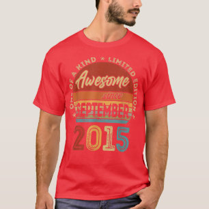 T-shirt 7e anniversaire Cadeau 7 ans fantastique depuis Se