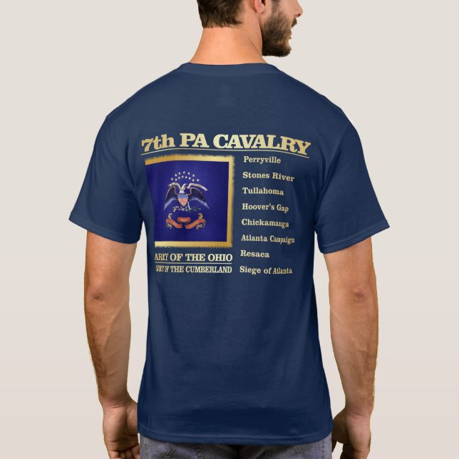 T-shirt 7e cavalerie PA (BH) (Dos)