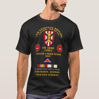 T-shirt 7e Eng Bde VII Corps 7e Ludendorff Allemagne w COL