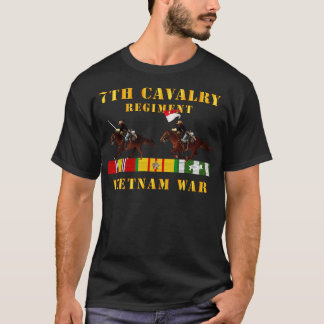 T-shirt 7e régiment de cavalerie Vietnamwt 2 Cav Riders et