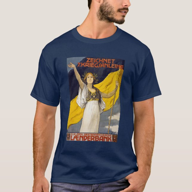 T-shirt 7ème prêt de guerre d'Autrichien (Devant)