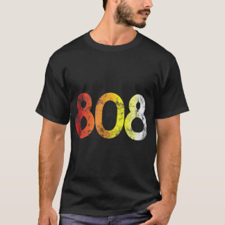 T-shirt 808 Style Rétro Roland Machine à tambour électroni