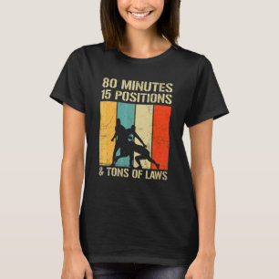 T-shirt 80 Minutes 15 Positions & Tonnes De Lois Citer Pou