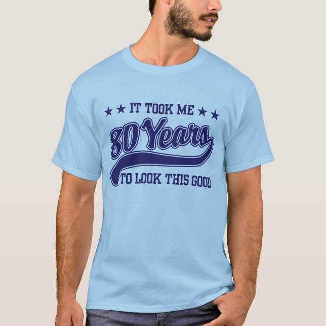 T-shirt 80e anniversaire (Devant)
