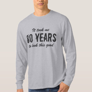 T-shirt 80e chemise d'anniversaire pour hommes il m'a fa