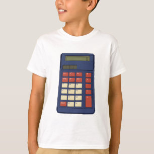 T-shirt 80's 90's Calculator Math School Nostalgia