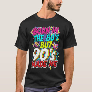 T-shirt 80s 90s tenue de soirée thème costume de fête pour