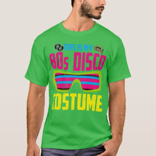 T-shirt 80s Disco Retro 80s Lover Theme Party Funny Costum