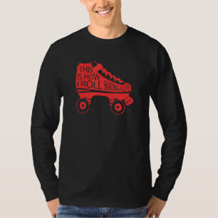 T-shirt 80s Patinage Cool rétro C'est comme ça que je roul