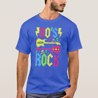 T-shirt 80s Rock Concert Outfit 1980s Fashion 80s Band gif