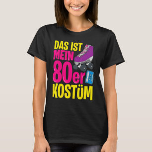 T-shirt 80s Thème de fête Costume de fête tenue de soirée 