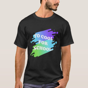 T-shirt 80's Vers le Cool pour l'école