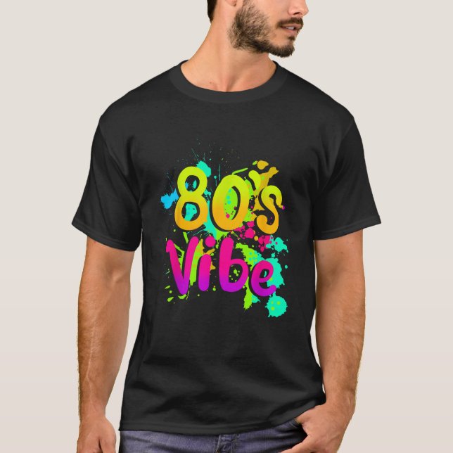 T-shirt 80s Vibe 1980s Mode 80s tenue 80s 80s Cos (Devant)