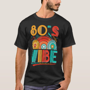 T-shirt 80s Vibe CD 80s Musique 1980s Génération Retro eig