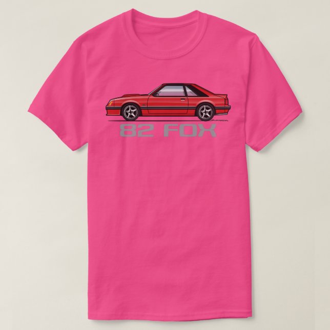 T-shirt 82 Fox (Design devant)