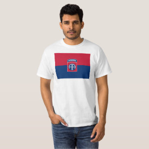 T-shirt 82e division aérienne Flag Military Vétéran