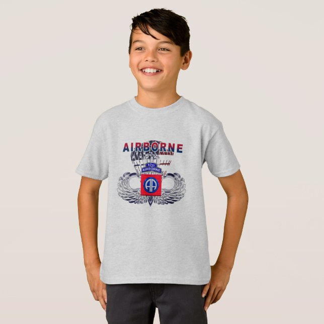 T-shirt 82e division aéroportée (Devant entier)