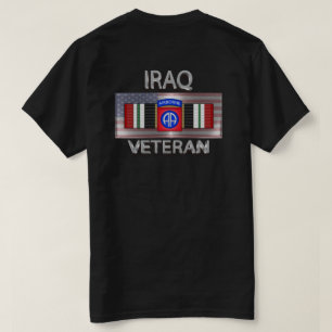 T-shirt 82e division aéroportée Ancien combattant en Irak