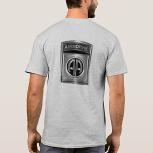 T-shirt 82e division aéroportée Awesome Design Chrome