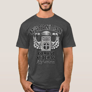 T-shirt 82e vétéran de combat Afghanistan