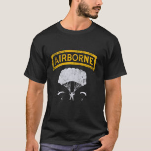T-shirt 82ème 101ème vétéran militaire parachutiste aéropo