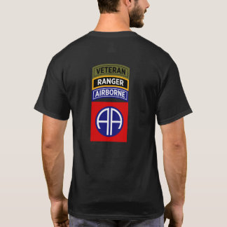 T-shirt 82nd Airborne Ranger Veteran Tab Patch