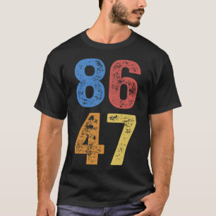 T-shirt 8647 Anti Trump Subtil Résister Protestation
