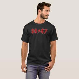 T-shirt 8647 Impeachment de Trump
