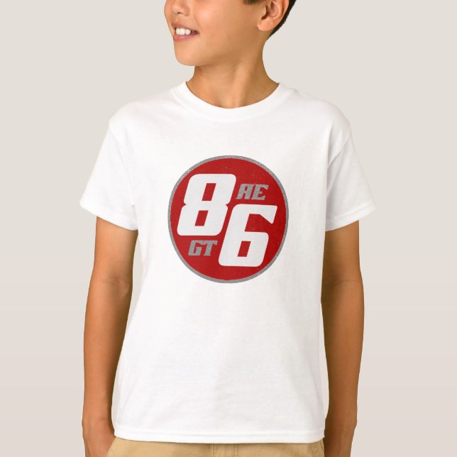 T-shirt 86 EA ou GT ? (Devant)