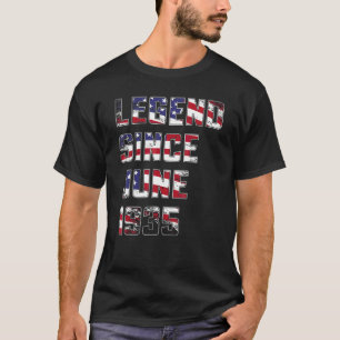 T-shirt 87 Ancienne légende depuis juin 1935 87e anniversa