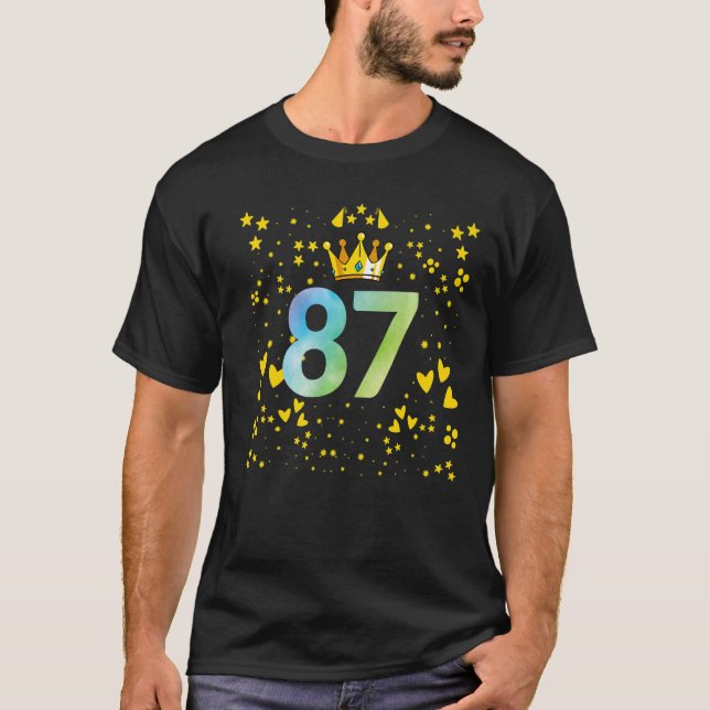T-shirt 87e anniversaire (Devant)