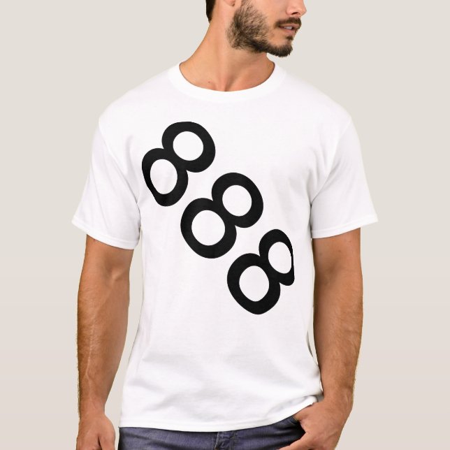 T-shirt 888 (Devant)