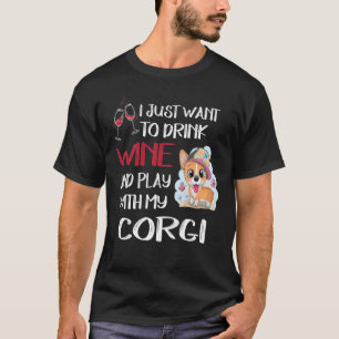 T-shirt 88 Je Veux Juste Boire Du Vin
