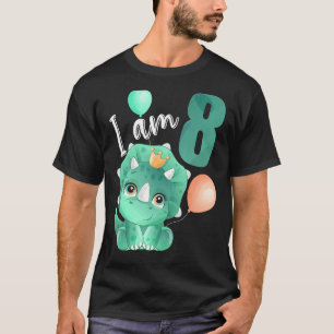 T-shirt 8 Ans 8 Anniversaire tenue garçon fille licorn
