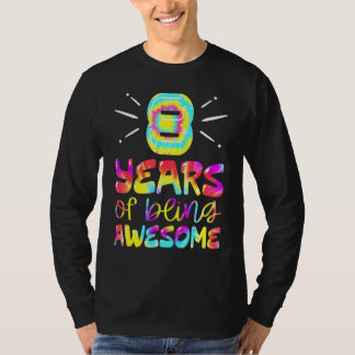T-shirt 8 Ans D'Être Étonnant Tie Dye 8 Ans 8E B